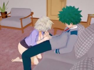 Мой герой academia&colon; mitsuki иска към благодаря izuku за спестяване katsuki