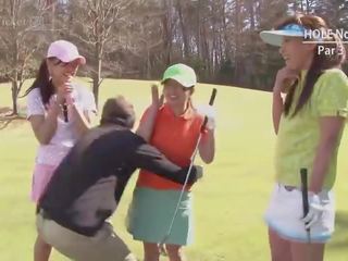 Erika hiramatsu toma dos clubs después golf -uncensored jav-